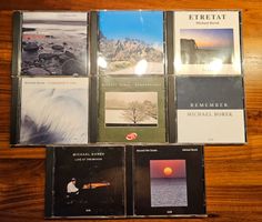 CD Sammlung 8 CDs Jazz Solo Piano Michael Borek