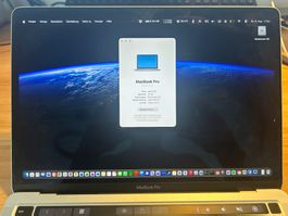 MacBook Pro M2 2022, 13", 16 GB RAM, 256 GB SSD