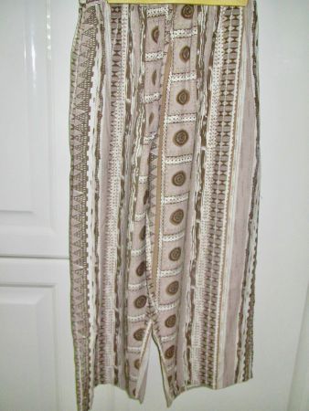PANTALON D'ETE UNO DUE VISCOSE NEUF