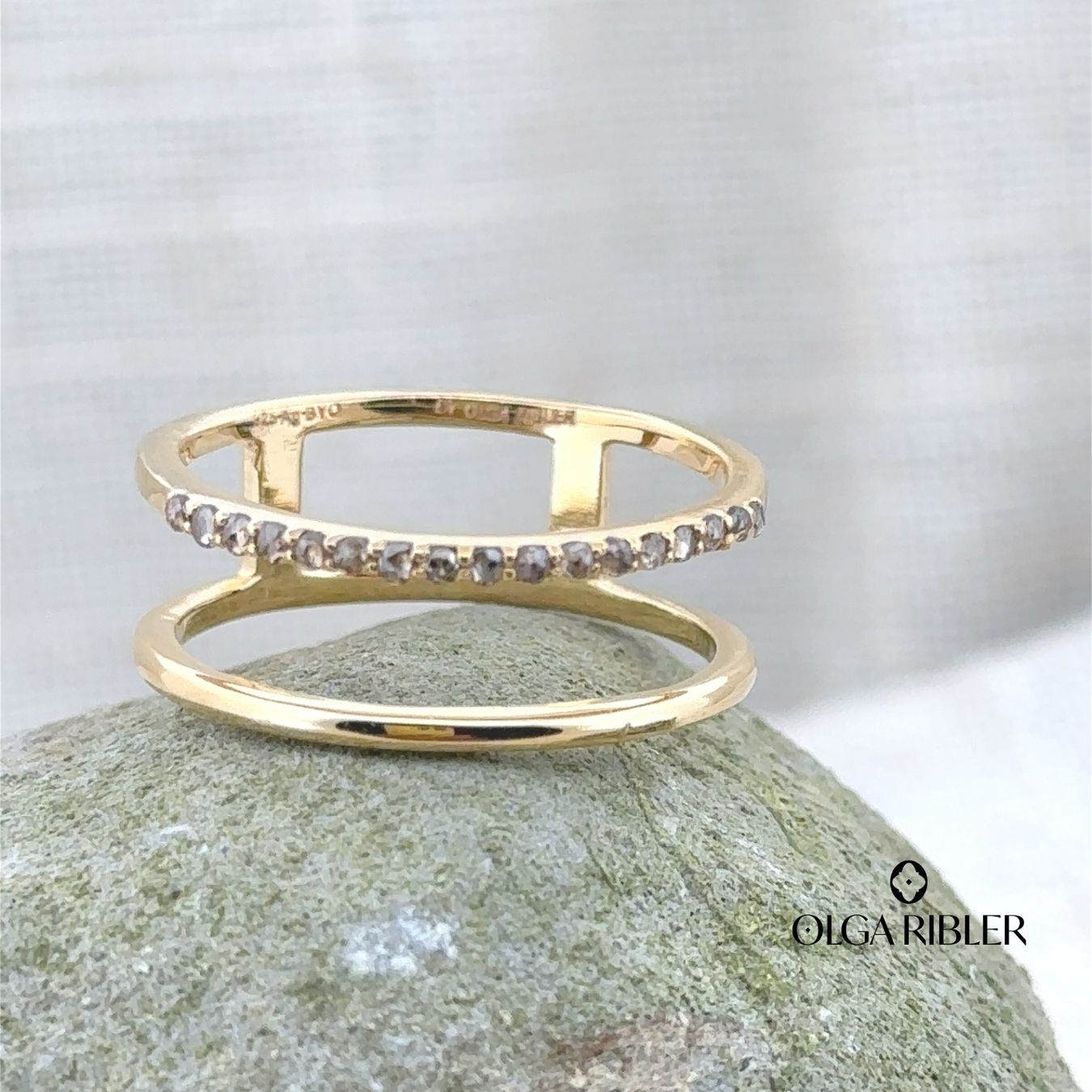 Olga Ribler Bagues: Diamanten Ring Silber Grösse 56 – Neuf (Voir description) à Luzern par Schmuckoutlet 6
