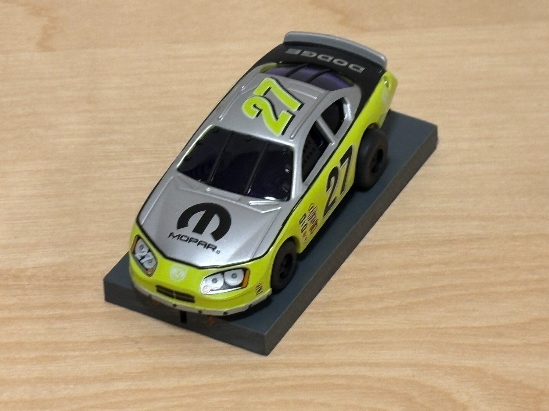 Piste: Auto World Super III Nascar #27 silber/lime – Nuovo (secondo la descrizione) da Bülach venduto da h0slotch