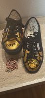 Superga Damenschuhe schwarz/gold Grösse 36 neu