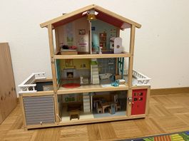 Hape Puppenhaus aus Holz zu verkaufen
