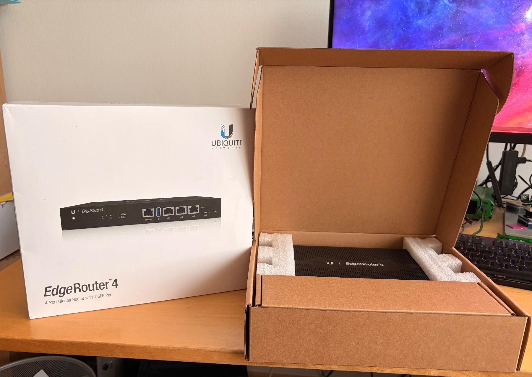 Ubiquiti Modems & Routeurs: EdgeRouter 4 (ER-4) – D'occasion à Zumikon par Moedi16 1