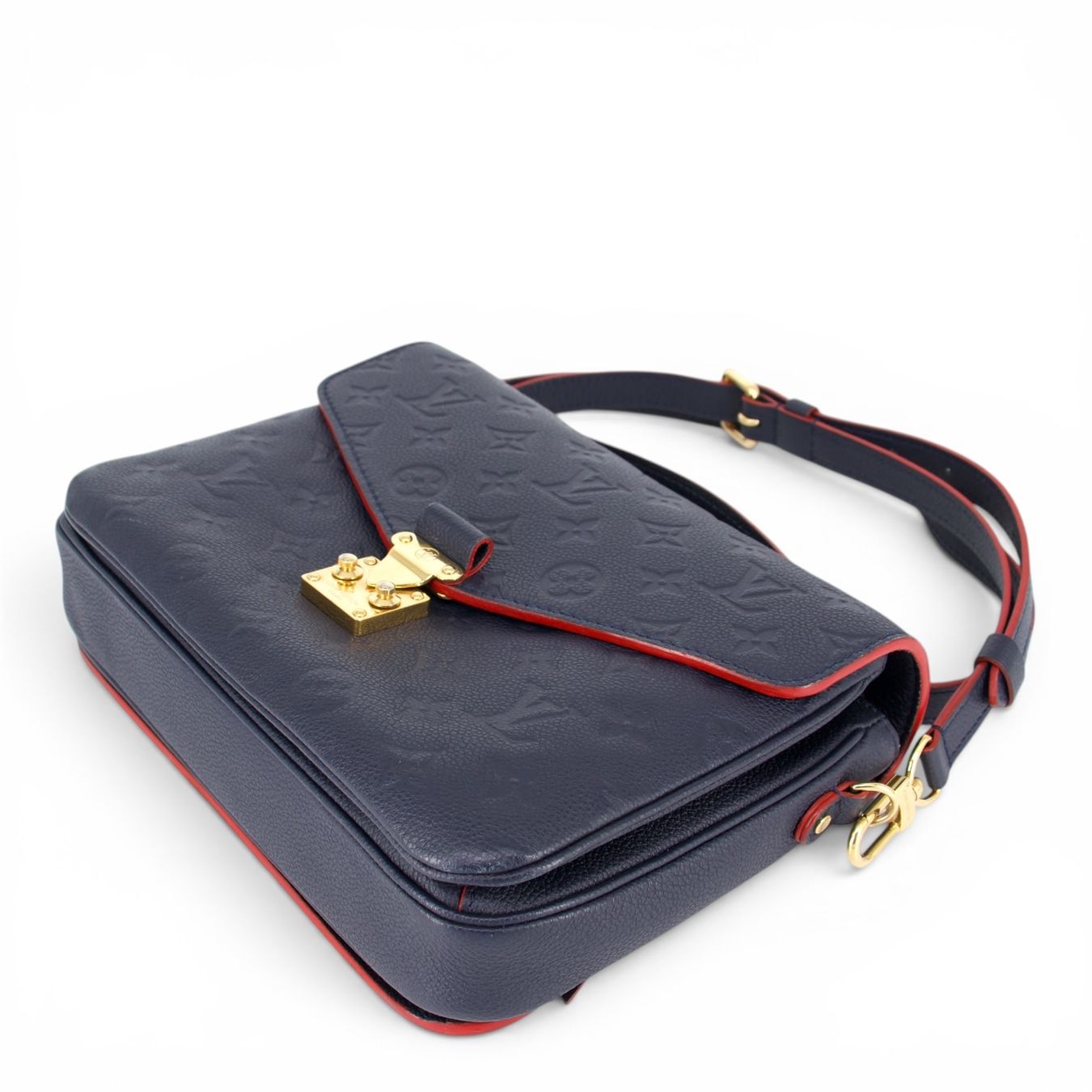 Louis Vuitton Borse da donna: Louis Vuitton Pochette Métis empreinte blau – Usato da Binningen venduto da Designerlabels 7