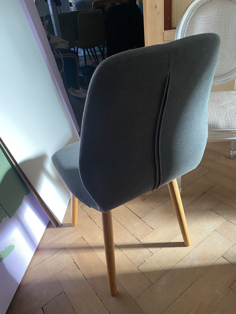 Stühle: 8 Stühle in stoff Grau- Neuware – Neu (gemäss Beschreibung) aus Ettingen von inf_vhc7 1