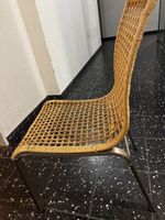 Schöne Stühle, Rattan Optik, Metall Gestell, Top Zustand