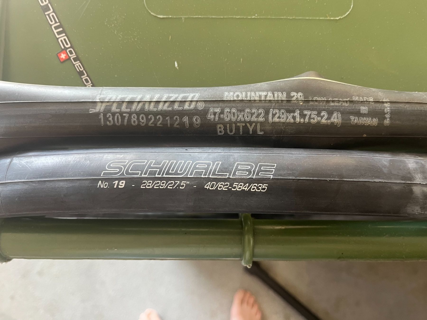 Ersatzteile: 2 Veloschläuche – Neu (gemäss Beschreibung) aus Dintikon von Redgar58 1