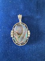 Pendentif Nacre en Argent 925, un bijou unique pour l'été!
