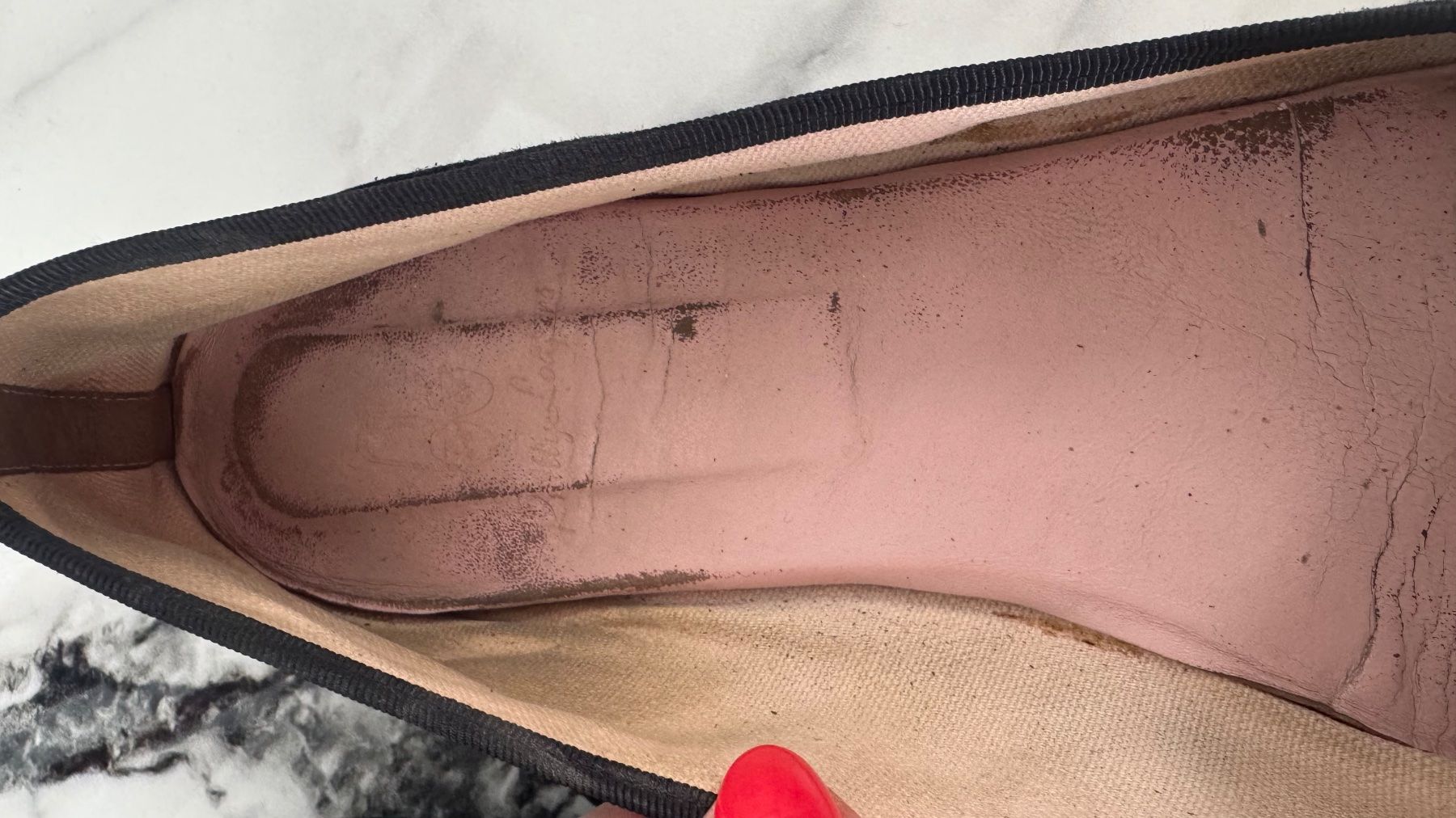 Scarpe da donna: Velour Ballerinas, 45 – Usato da Altendorf venduto da Ro 4