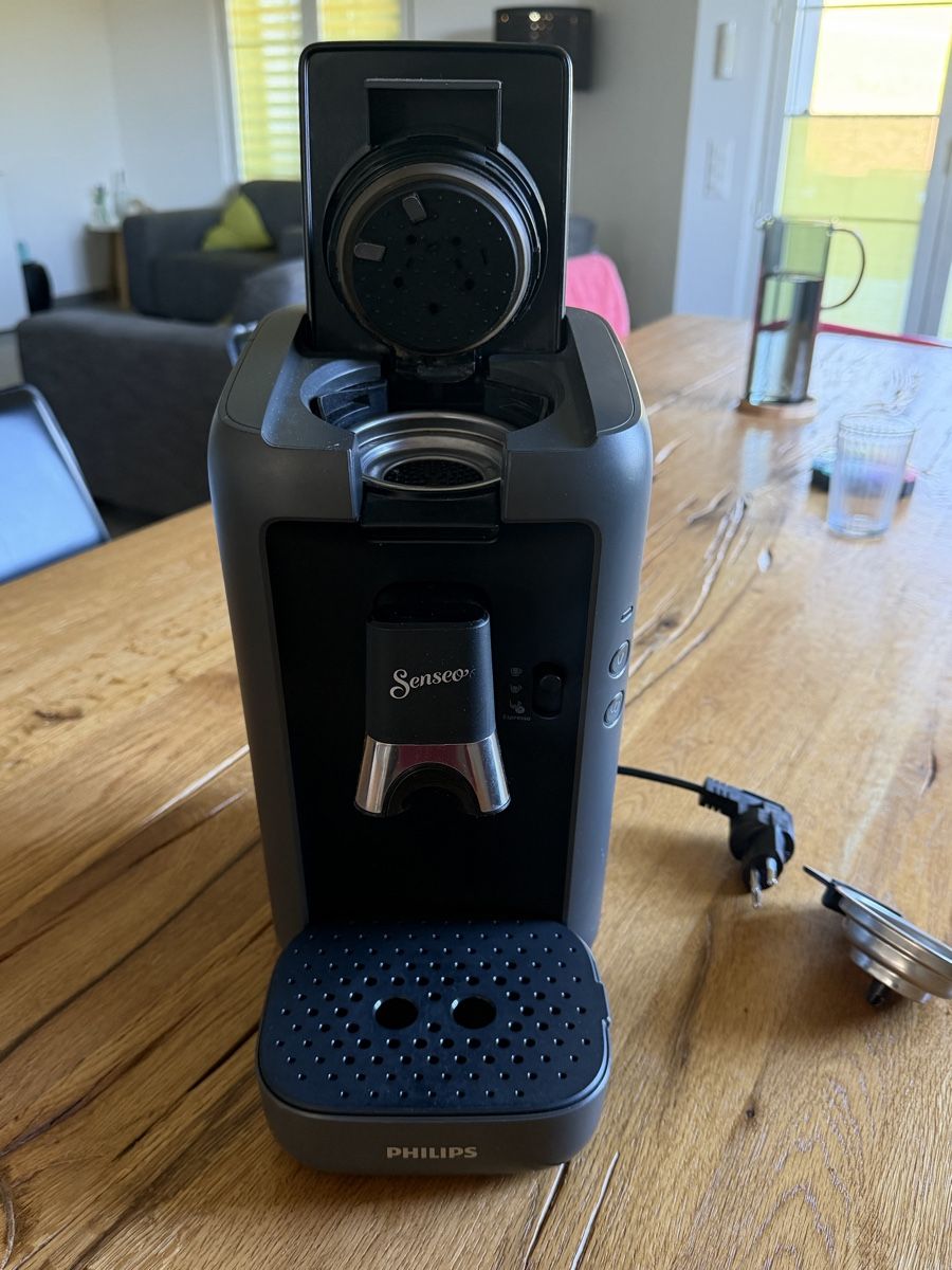 Senseo Macchine per caffè & Macchine per espresso: Senseo Maestro grau mit Kaffeepads – Usato da Windlach venduto da Patolex 1