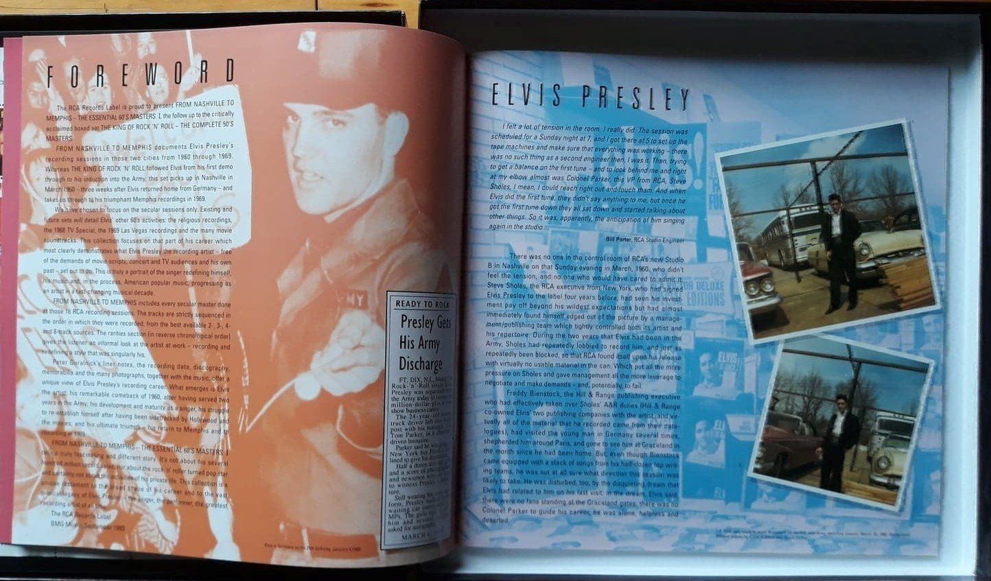 CD: ELVIS PRESLEY - BOX SET 5X CD's - 1993 – Usato da Le Locle venduto da PereiraHugo 4