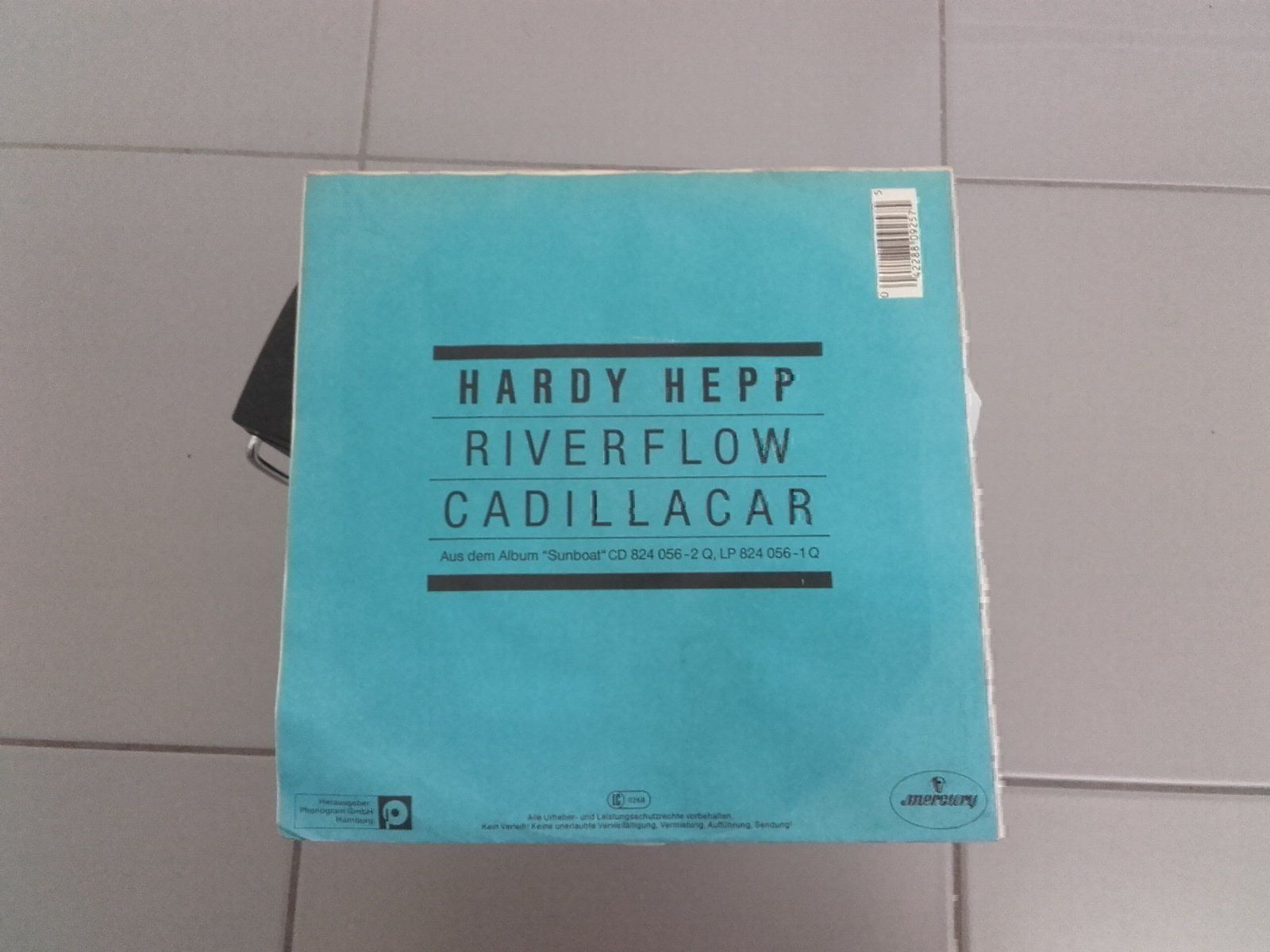Dischi in vinile: Hardy Hepp "Riverflow" Single 1985 – Usato da Sempach venduto da Allmusic 1