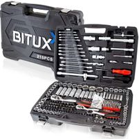 BITUXX Werkzeugkoffer 215 tlg