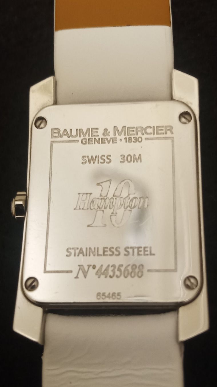 Baume & Mercier Montres: BAUME & MERCIER HAMPTON DAMENUHR, JUBILÄUMSMODELL – D'occasion à Basel par Mann_mit_Geschmack 3