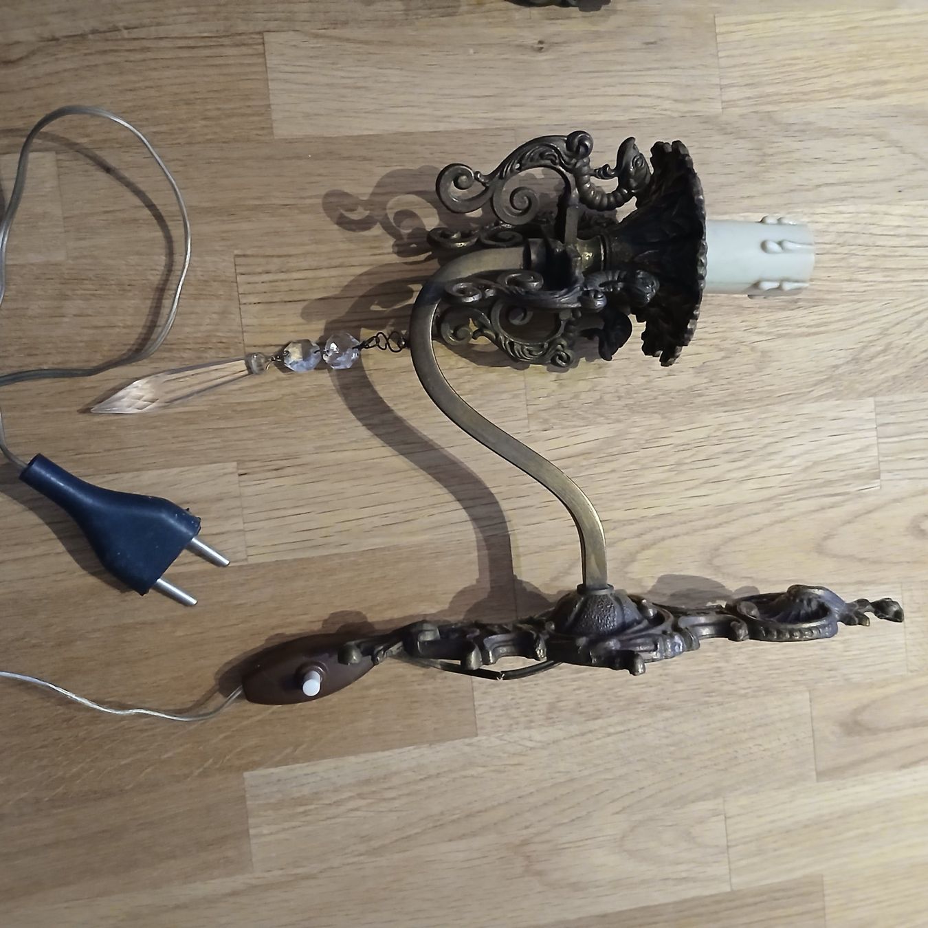 Lampes: Applique da parete antiche, set di 2, perfette! – D'occasion à orpund par luganega 5