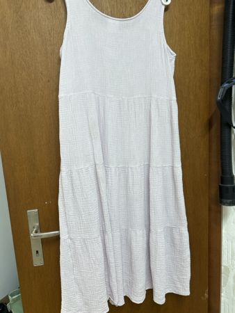 Kleid kurz light purple Baumwolle Grösse M guter Zustand
