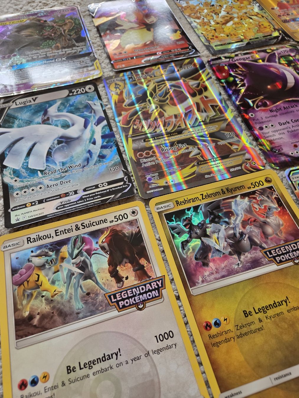 Pokémon Sammelbilder & Trading cards: Pokemon Jumbo Karten Sammlung Pikachu, Lugia, Charizard... – Gebraucht aus Glattpark(Opfikon) von dch_dlb6 5