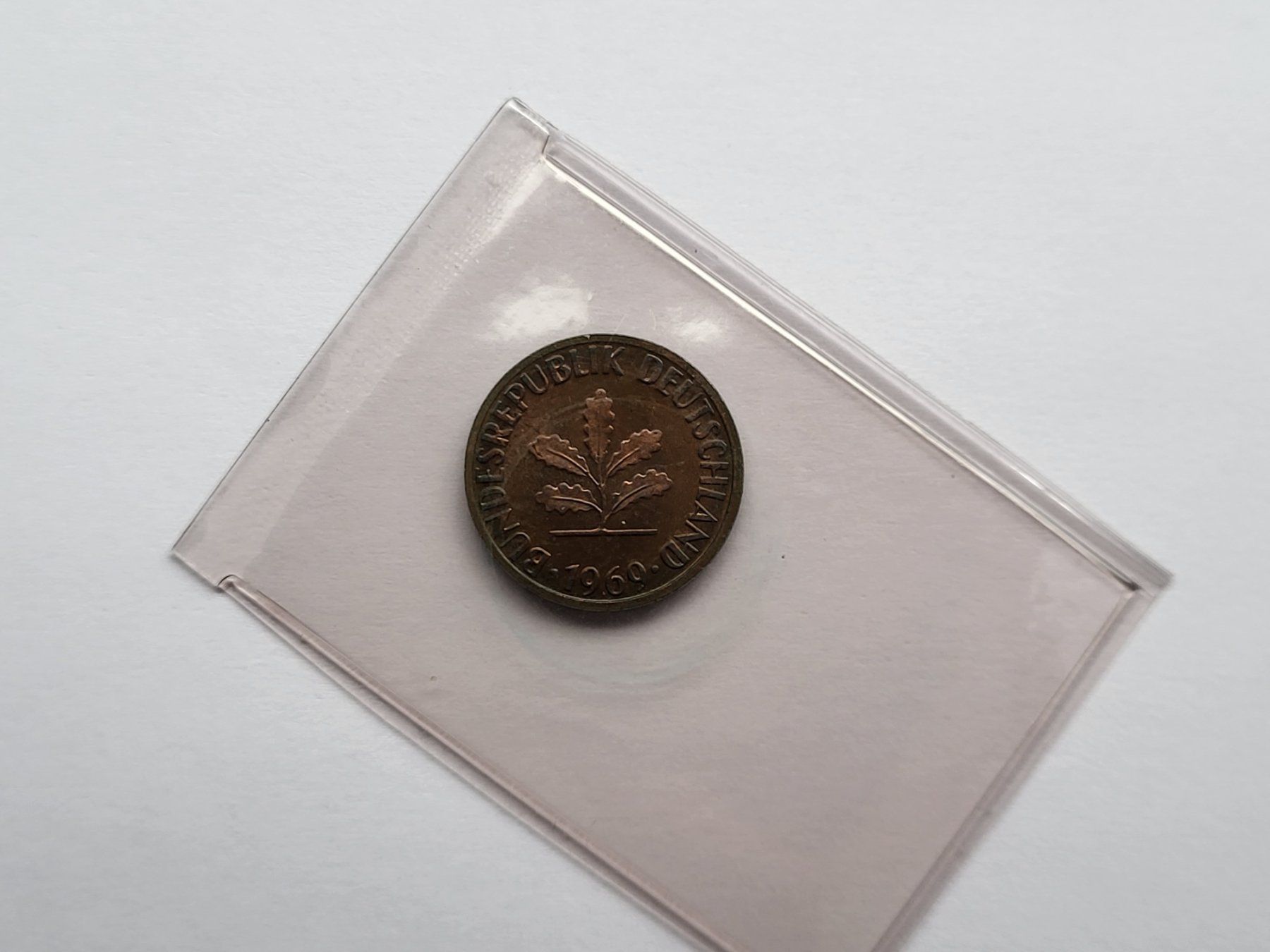 Tutti le monete: 1 Pfennig 1969G PP – Nuovo (secondo la descrizione) da Pravidondaz venduto da LVtik 2
