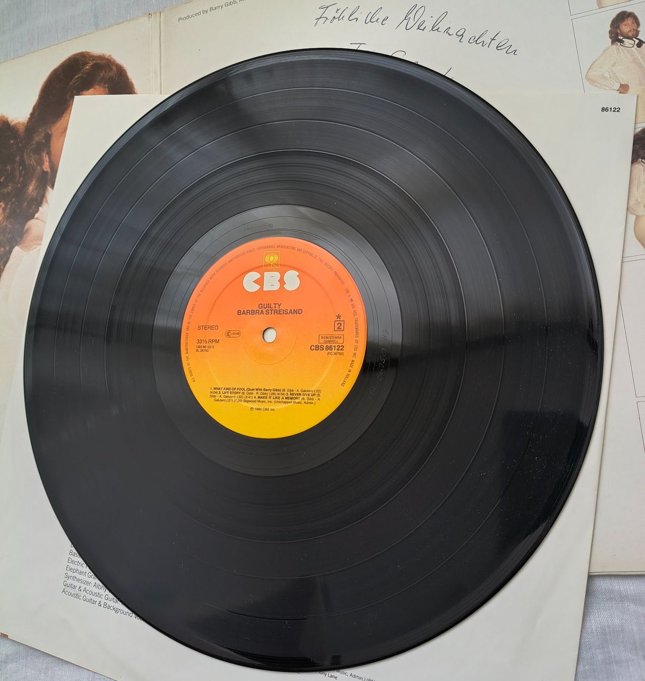 Vinyles: LP "STREISAND - GUILTY" – D'occasion à Binningen par mar_2jlr 9