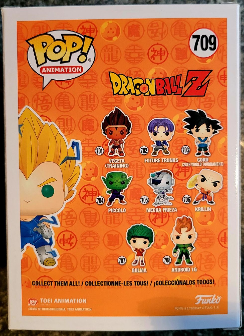 Funko Statuette: Funko Pop DBZ  Super Saiyan 2 Vegeta  CHASE – Nuovo e nell'imballaggio originale da Montet (Glâne) venduto da KOADA 1