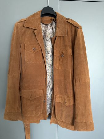 Vintage Wildleder Jacke, Grösse 52, Neu nie getragen