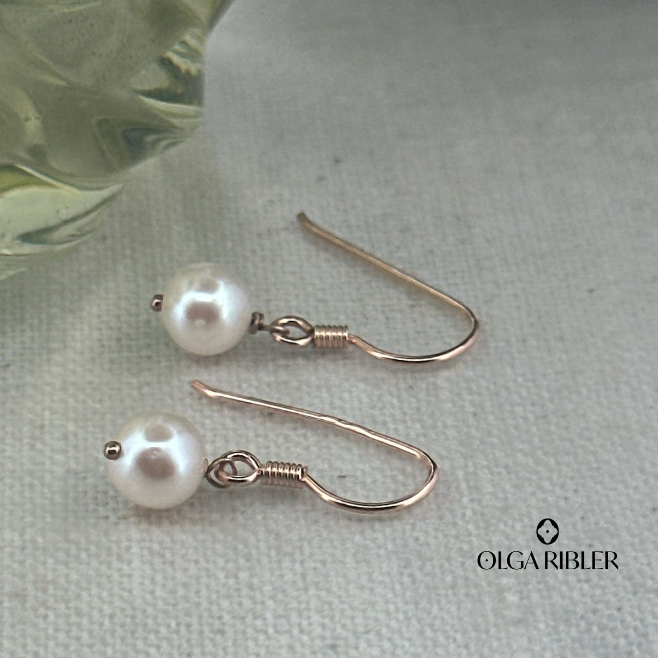 Olga Ribler Orecchini pendenti & Orecchini a lobo: Sterling Silber 925 Ohrringe mit Perlen – Nuovo (secondo la descrizione) da Luzern venduto da Schmuckoutlet 2