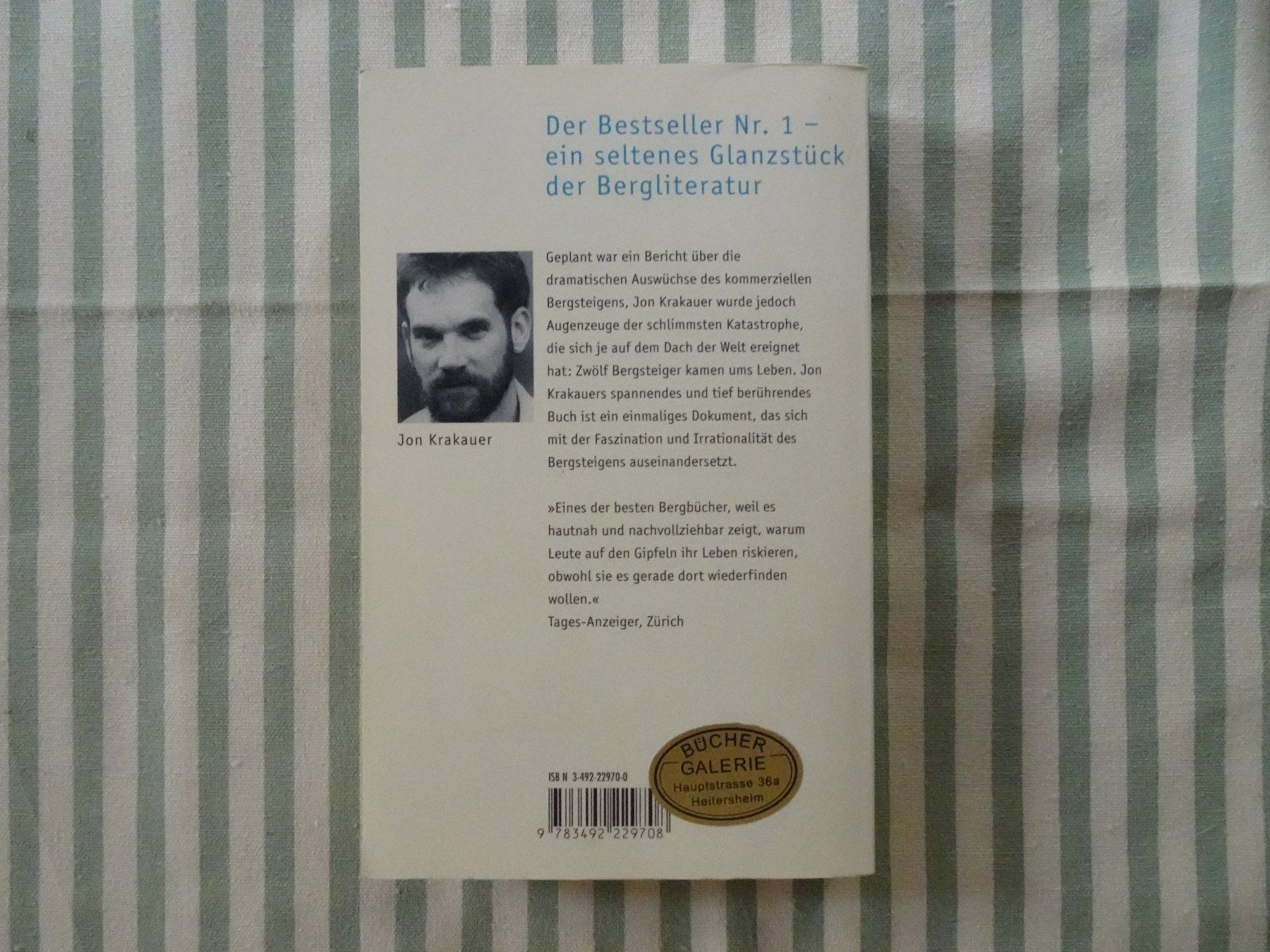 Libri: Jon Krakauer - in eisigen Höhen - Drama am Mount Ev. - B381 – Usato da Küssnacht am Rigi venduto da Bookslove-Divers 2