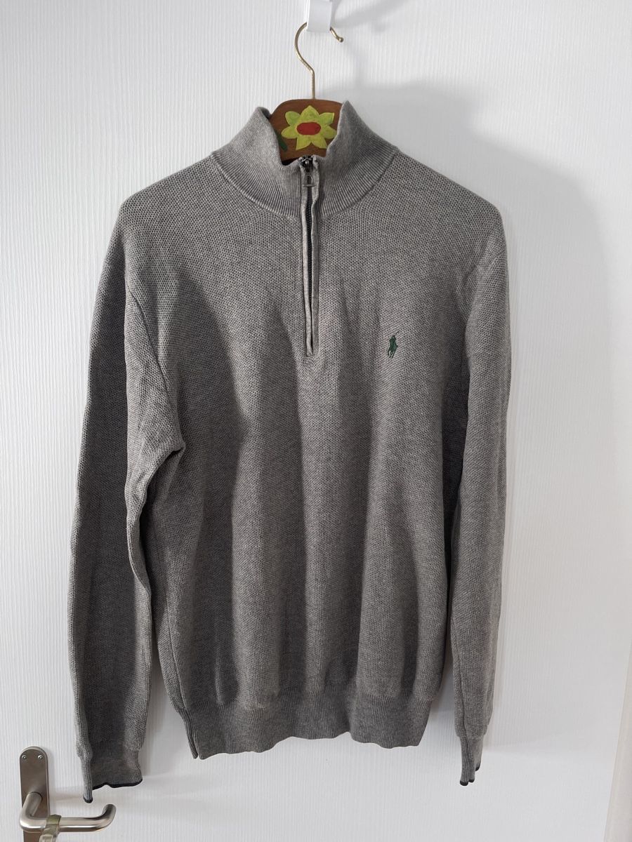Ralph Lauren Maglioni & Felpe: Polo Ralph Lauren 1/4 zipHerren Pullover Grau, Gr. M, y2k – Nuovo (secondo la descrizione) da Wetzikon ZH venduto da Jan_wojt