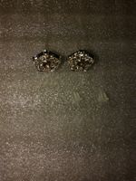 ohrringe modeschmuck,,,mit roserot kristall