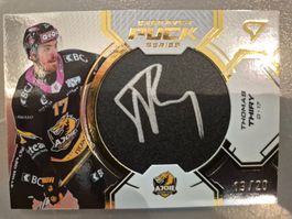 Sportzoo // Engraved puck 13/20 // Thiry // Ajoie