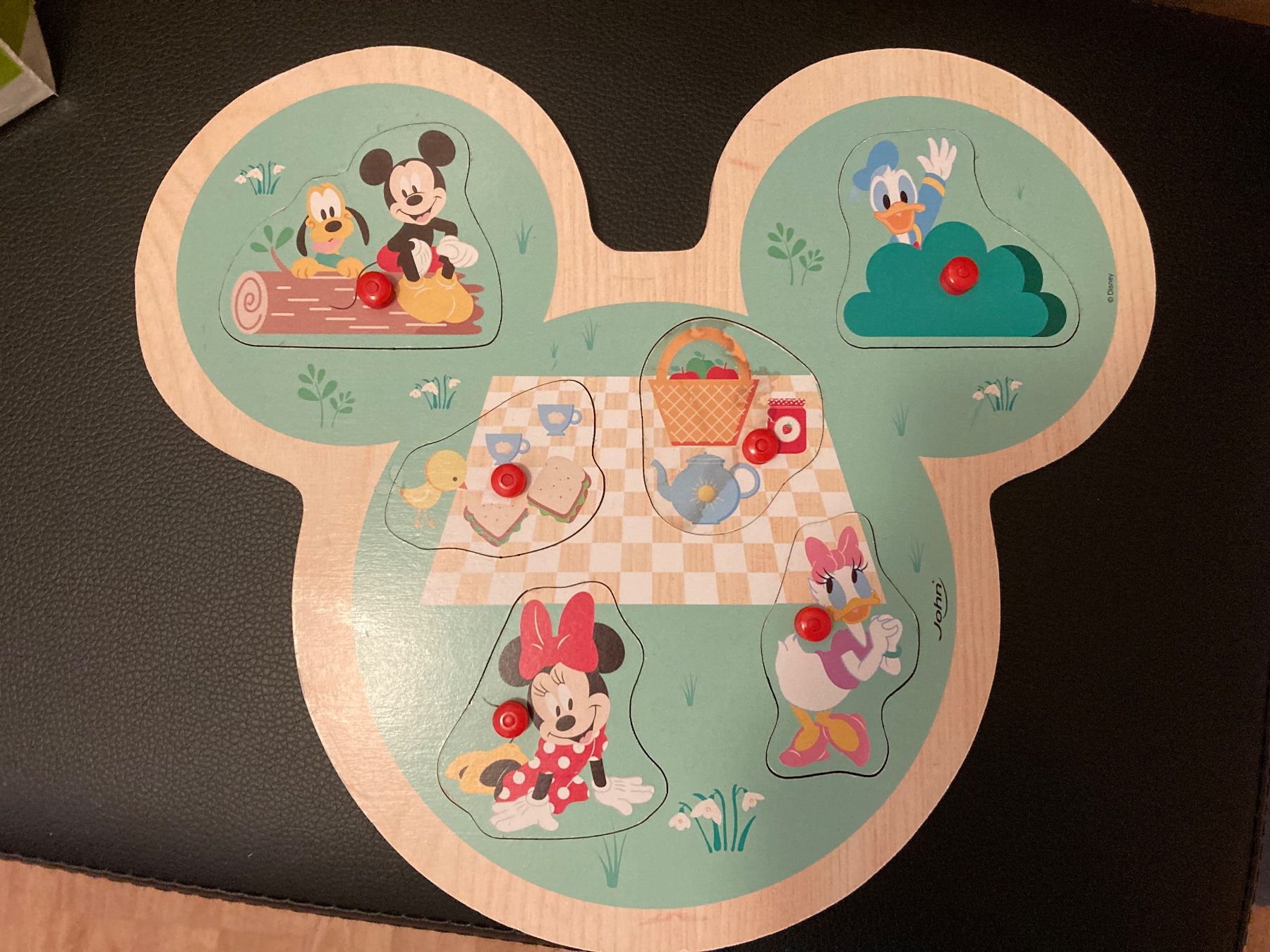 Disney Puzzle: Disney Mickey Holzpuzzle, Steckpuzzle – Usato da Emmenbrücke venduto da JJ_89