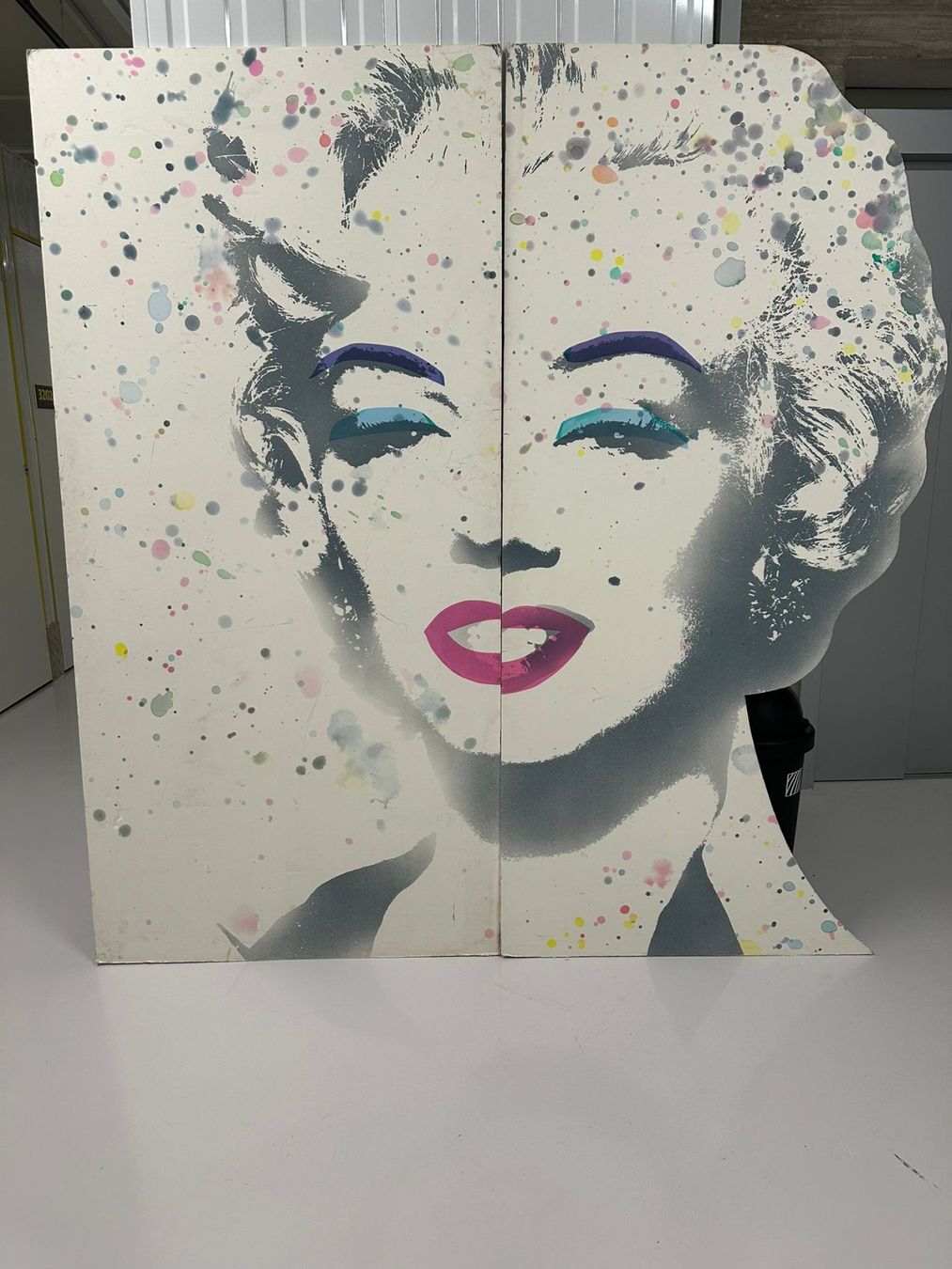 Dipinti: Original Marilyn Monroe Artwork on Panel, Vintage! – Usato da Killwangen venduto da bmy_5rtt 1