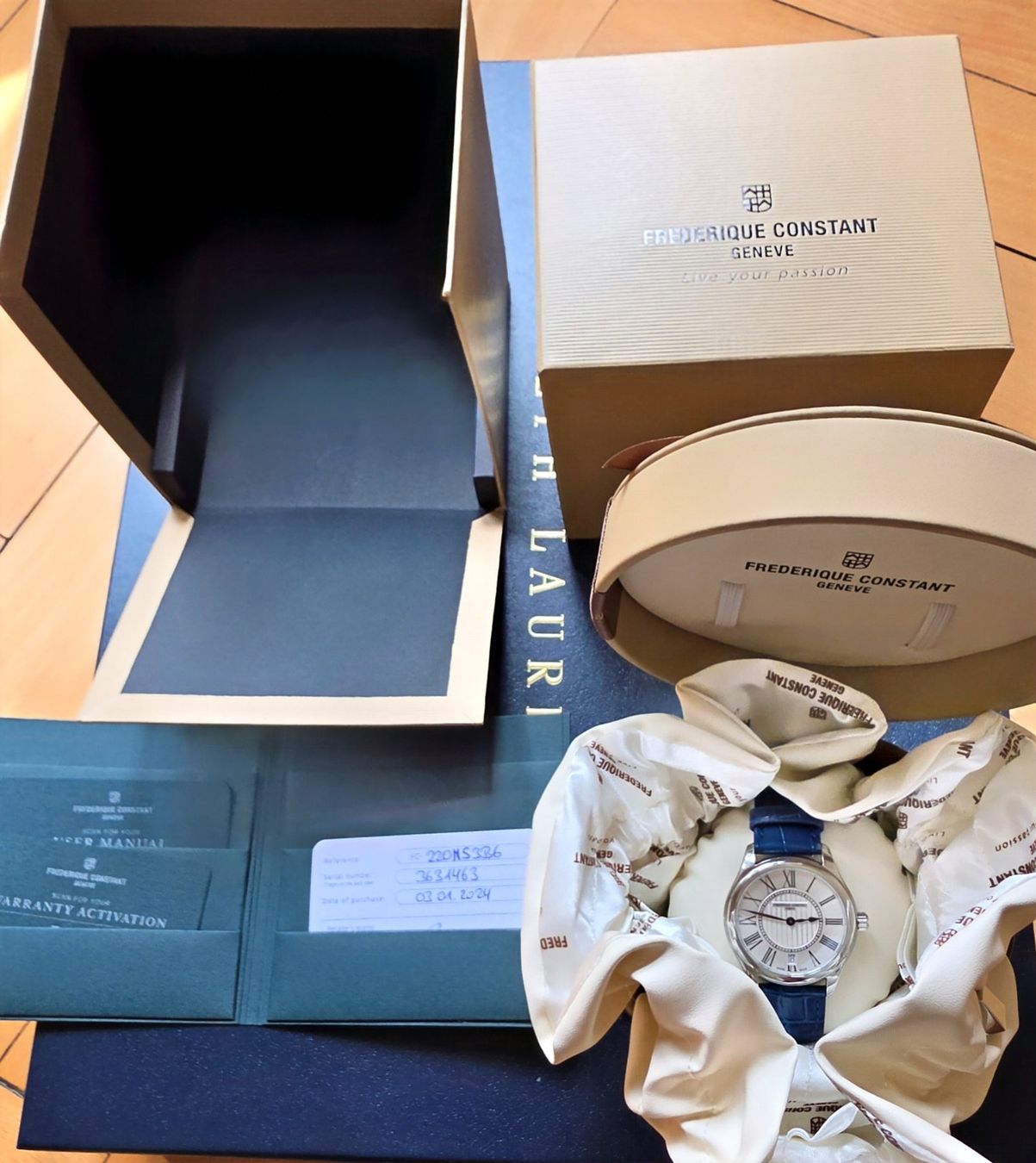 Frederique Constant Orologi: Frédérique Constant comme neuve,36mm – Usato da Genève venduto da dus_y85z 2