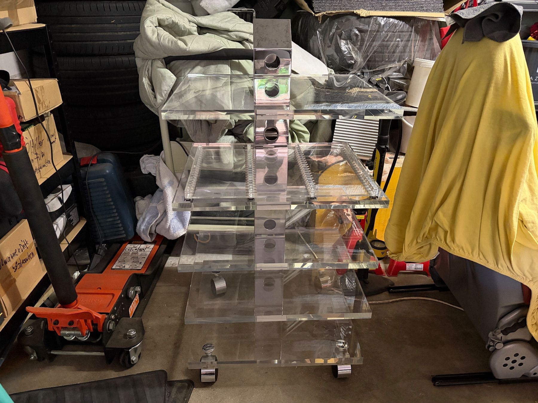 Wandhalterungen: Acryl Hifi Rack – Gebraucht aus Turbenthal von Steffla 3