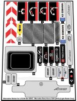 Lego Technik 42043 LBG VERSION Sticker Satz