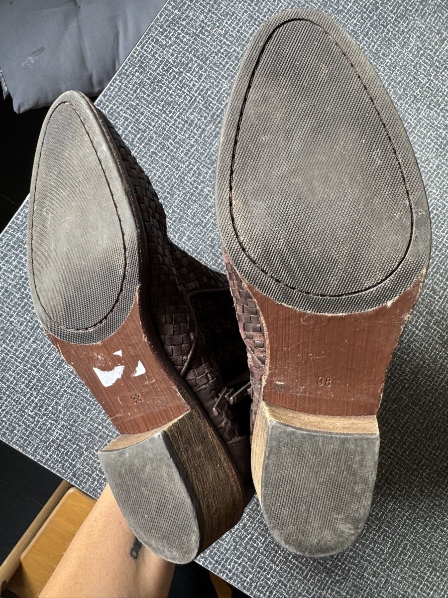 Scarpe da donna: Lederboots geflochten – Nuovo (secondo la descrizione) da Zürich venduto da Lilaine05 3