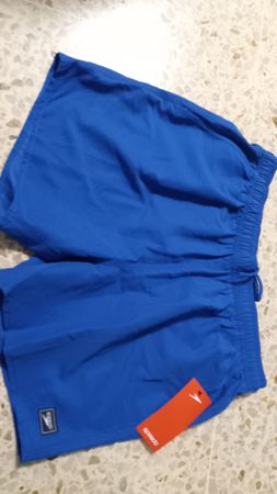 Speedo Short de bain L bleu neuf avec étiquette