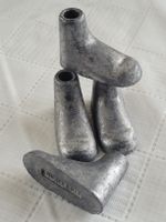 4 Vint. Bleifüsse DORIS EGLI für Schwarzenb. Krippenfiguren 