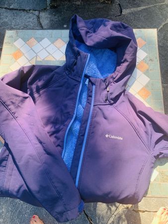 Columbia Softshell Jacke mit Futter dunkelblau Grösse M