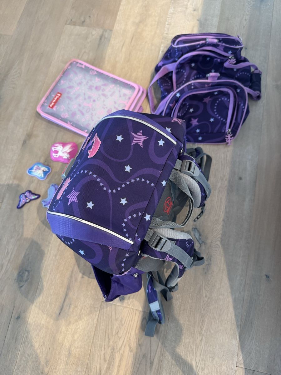 Step by Step Borse & Zaini: Step by step Schulrucksack plus div. Magnete&Turntasche – Usato da Uttwil venduto da flyswiss64 2