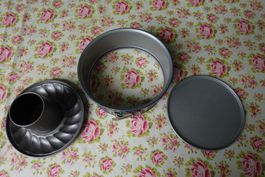 Backform Set Gugelhupf und Springform 3-teilig NEU