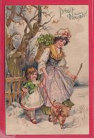 PRÄGEKARTE, PROSIT NEUJAHR, 30.12.1903