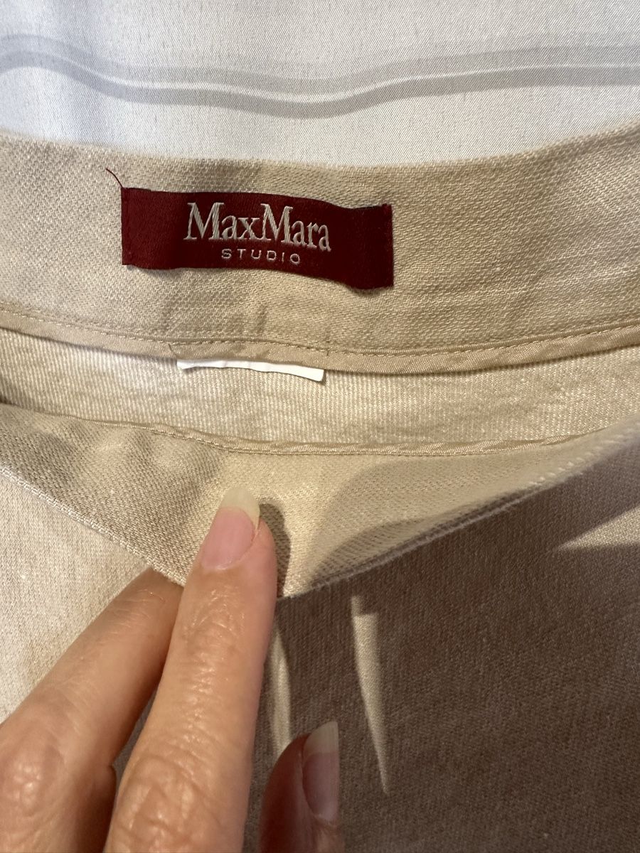 Max Mara Jupes: Jupe longue Max Mara Studio beige – taille S – D'occasion à Villeneuve VD par tat_9fhl 1