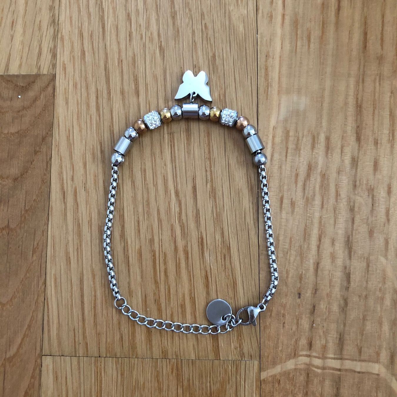 Armbänder & -reifen: Armkette / Armschmuck mit Schmetterling – Neu (gemäss Beschreibung) aus Selzach von iagiag98