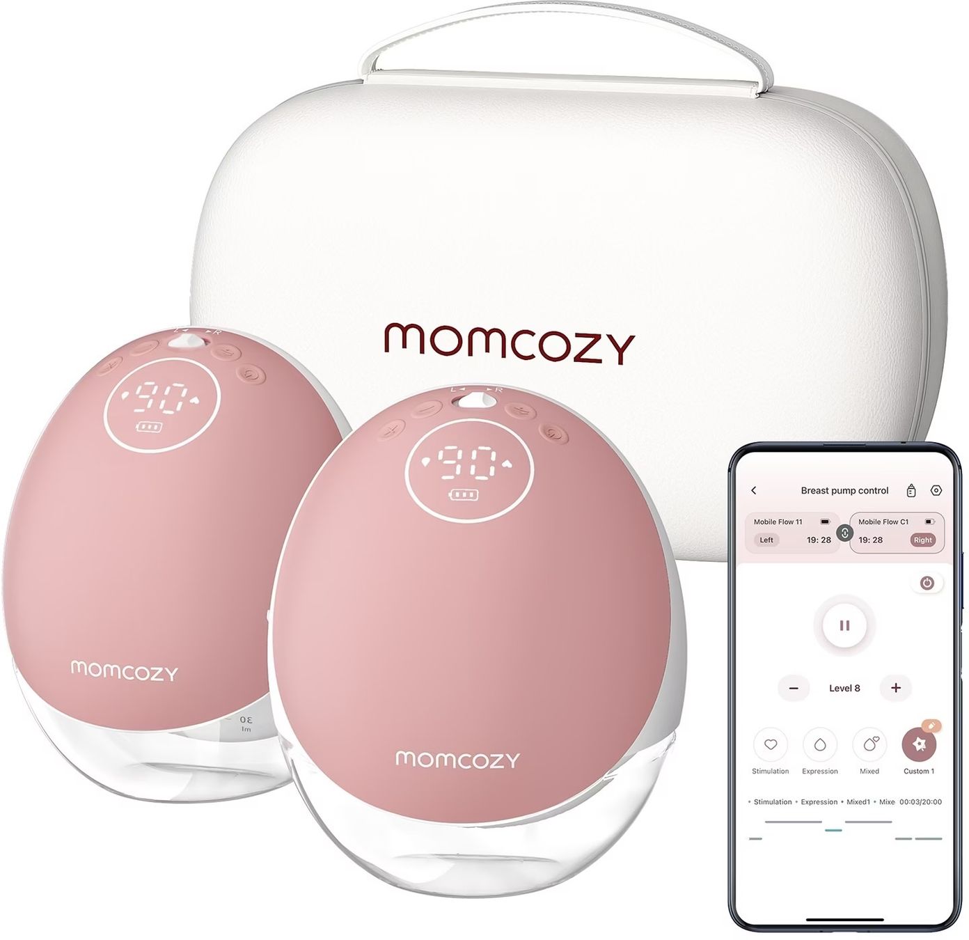 Momcozy Accessori per l’allattamento: Momcozy Doppelte Milchpumpe M9 – Usato da Zürich venduto da DZ1985 2