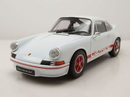 Porsche 911 Carrera RS 2.7 1972-1973 weiss / rot     1:18