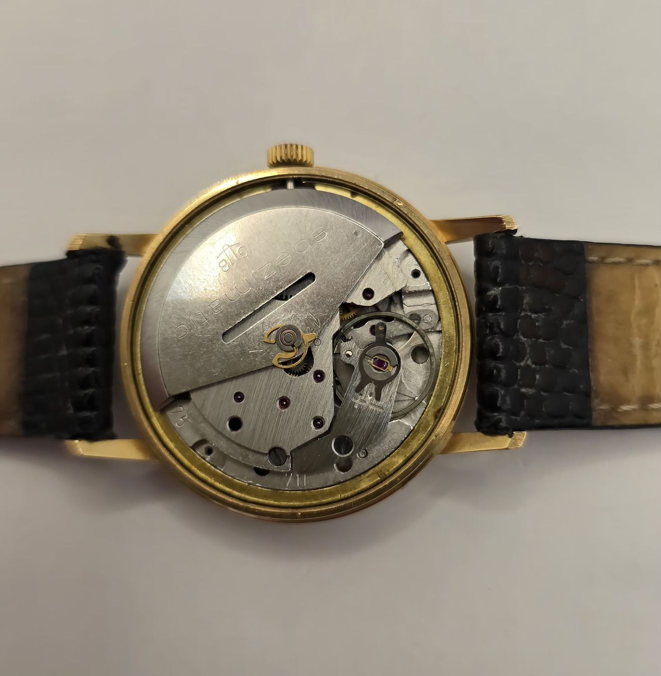 Glashütte Orologi: Glashütte Spezimatic Hand-wind Date 34,3mm – Usato da Minusio venduto da AGSuhren 9