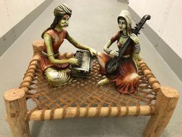 Musik Figuren Figur Musikant Indische Indien India