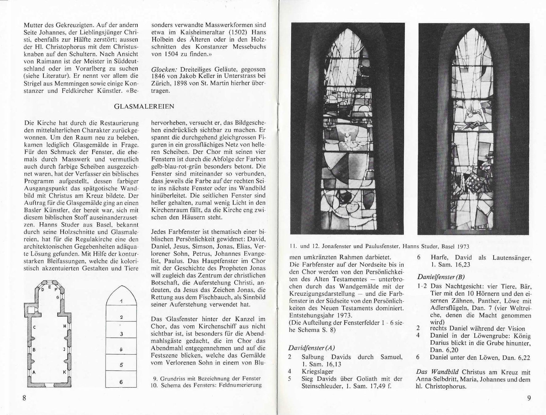 Libri: Regulakirche und ihre Farbfenster Chur – Usato da Flims - Dorf venduto da Stagediver 4